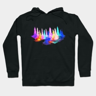 Neon pines Hoodie